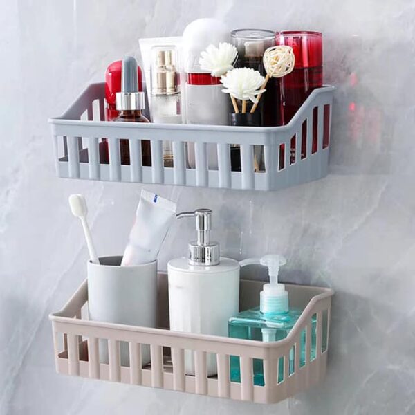 Kitchen Bathroom Shelf Wall Holder